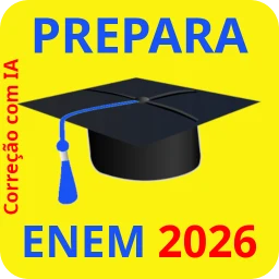 أيقونة Prepara: Simulado Enem 2026